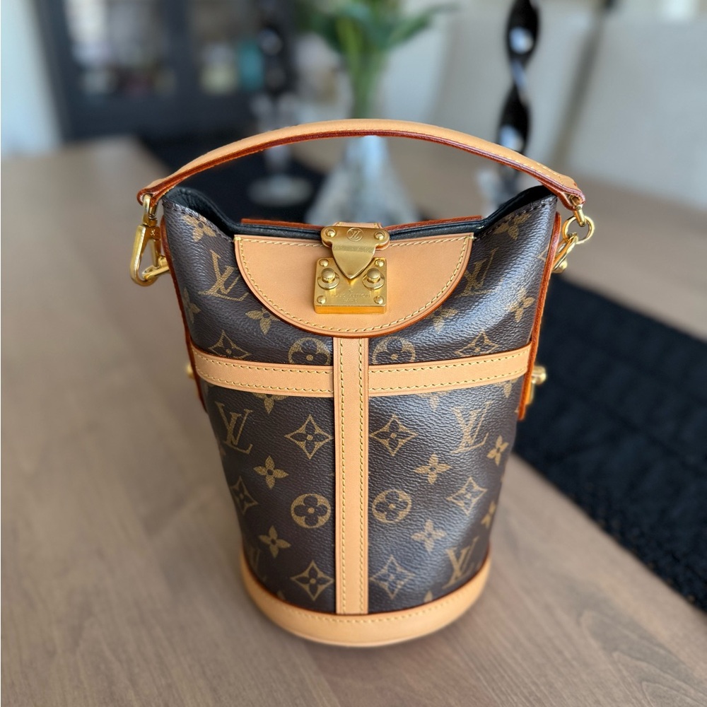 Louis Vuitton Monogram Bucket Bag - Brown and Tan